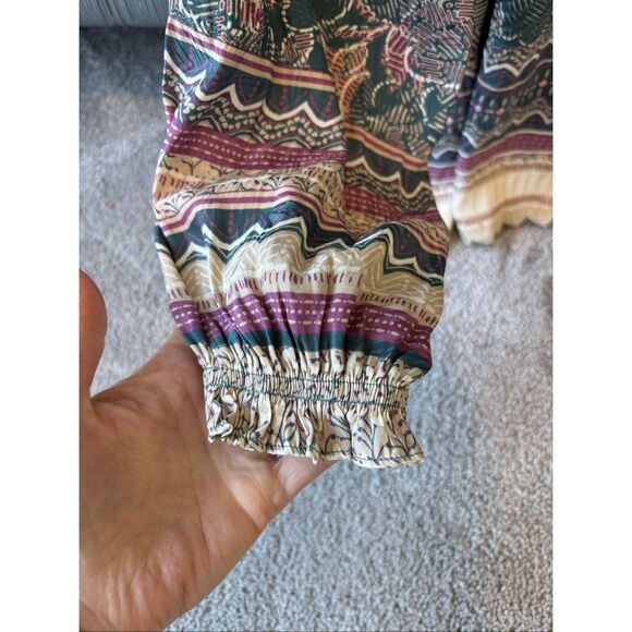 NWOT Current Air Anthropologie blouse, Lrg $85 E17 - Picture 5 of 9